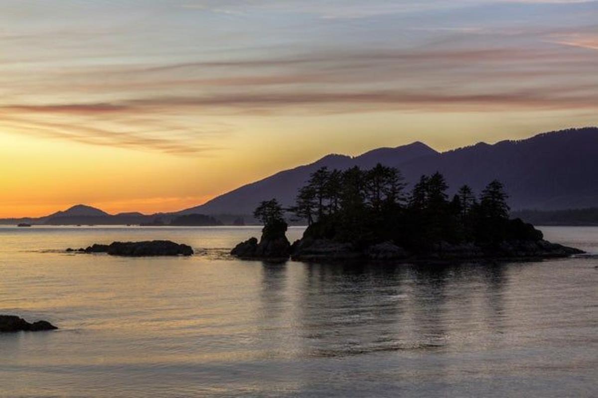 Clayoquot Sound, al oeste de Vancuver (Canadá) se caracteriza por su  bosque templado lluvioso.