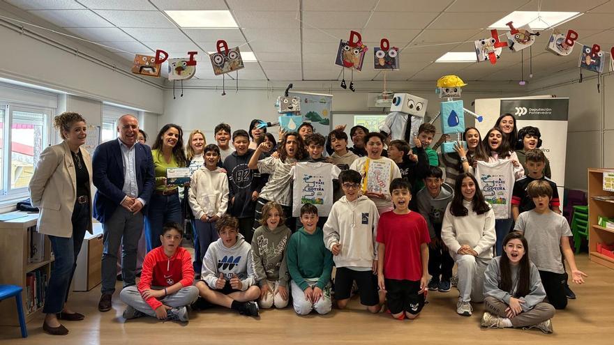 El CEIP Cordo Boullosa de Ponte Caldelas, primer premio en el concurso escolar A Viaxe de Gotiña