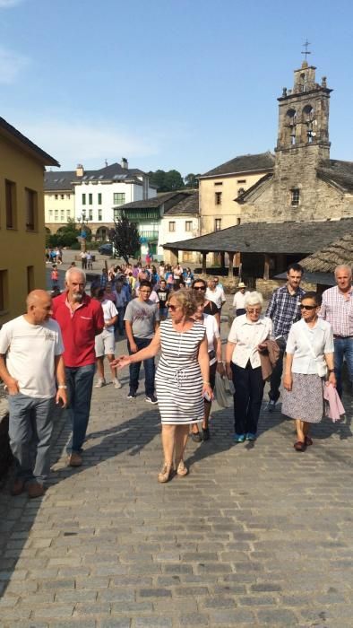 Celebración en Los Oscos del premio "Pueblo ejemplar de Asturias" 2016