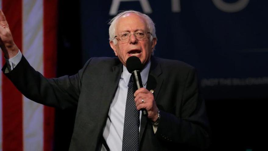 Bernie Sanders gana los caucus de Wyoming.