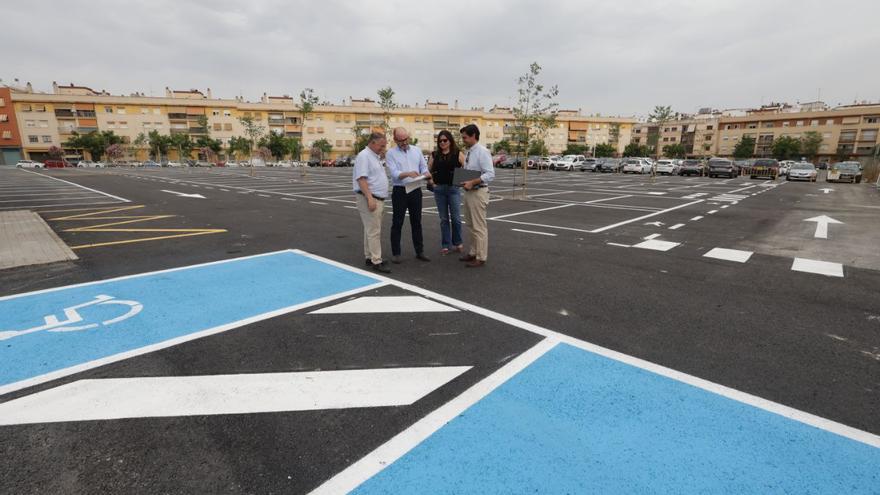 El nuevo aparcamiento de Valdeolleros entrará en funcionamiento la semana que viene