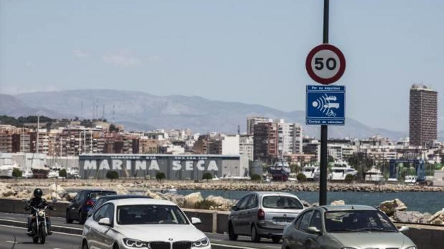 Señales que informan de la limitación a 50 kilómetros por hora