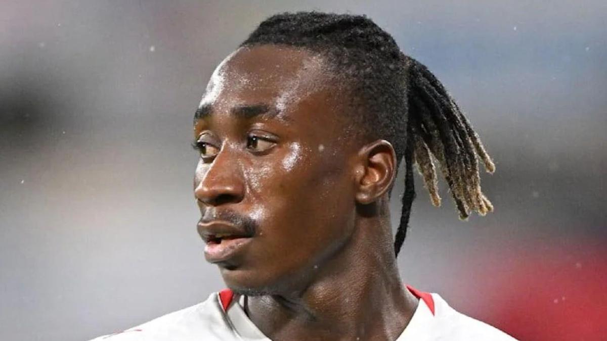 Yan Diomande, futbolista del RB Leipzig