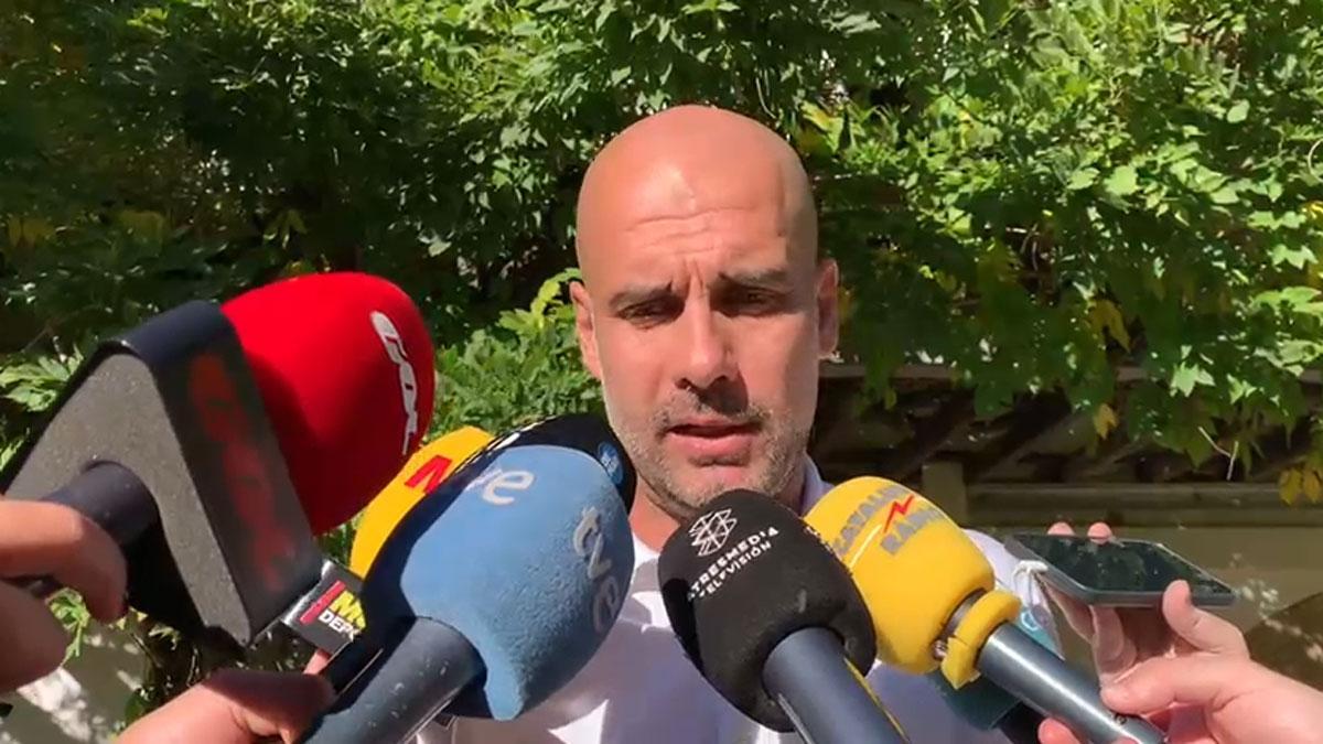 Guardiola habló sobre la llegada de Xavi Hernández