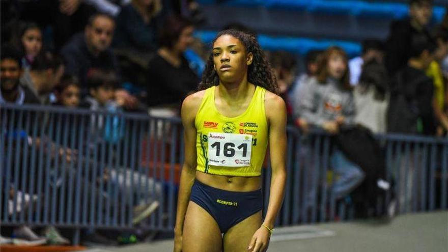 Salma Paralluelo, bronce en el nacional de atletismo &#039;indoor&#039;