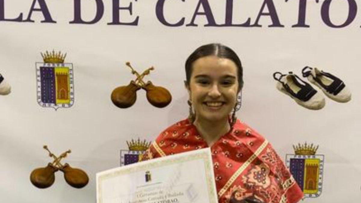 Adriana López, con sus trofeos.