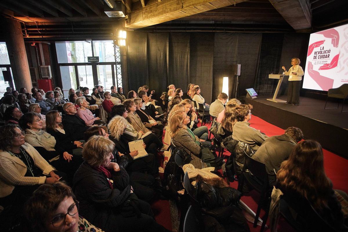 El primer dia del  II Congrés de Benestar Emocional de Girona