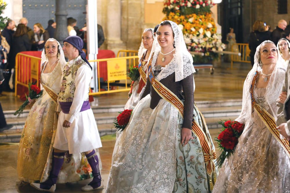 Desfile de Sandra Gómez en la Ofrenda