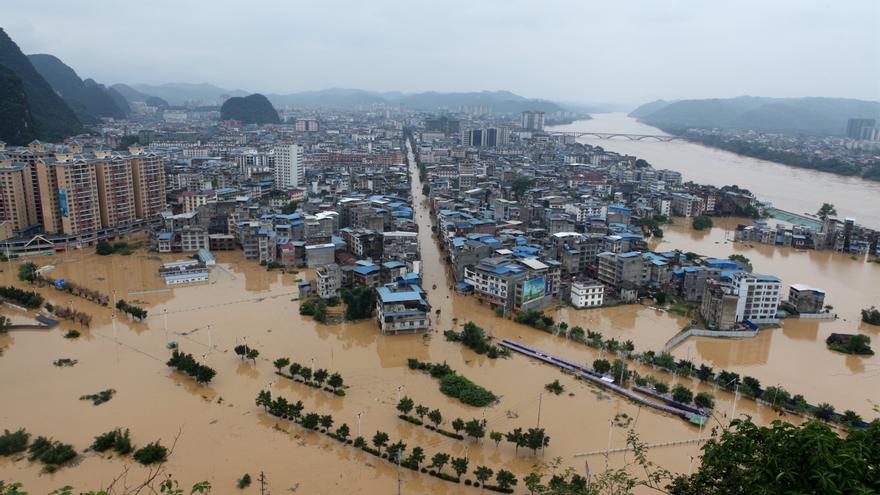 La fuerte lluvia se cobra cinco vidas en China