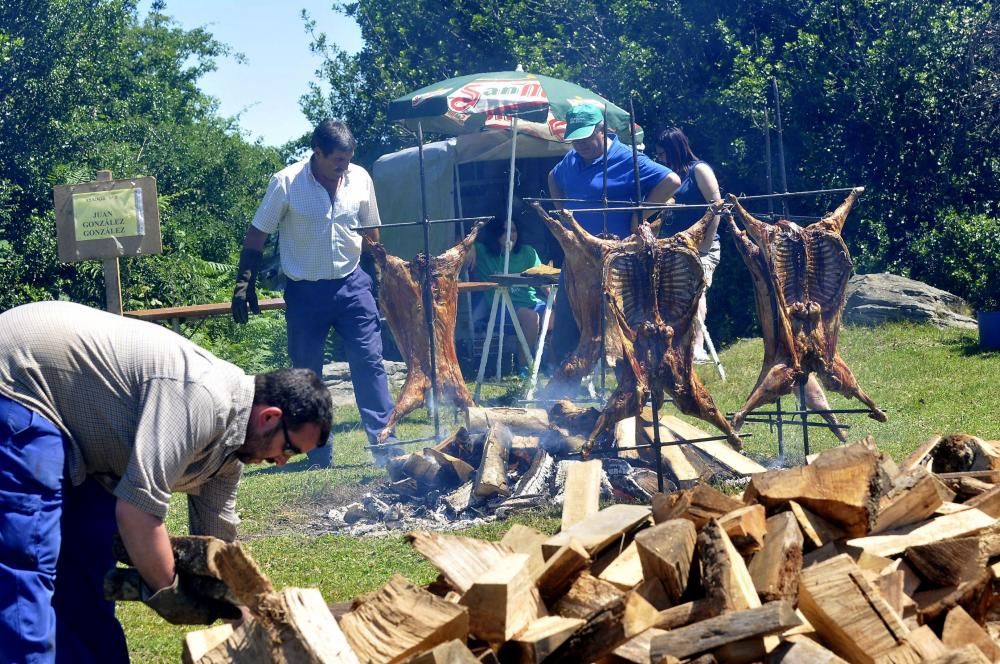 Fiesta del Corderu en Prau L.lagüezos