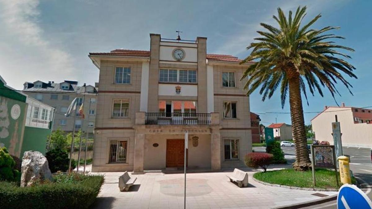 Casa consistorial de Coristanco.