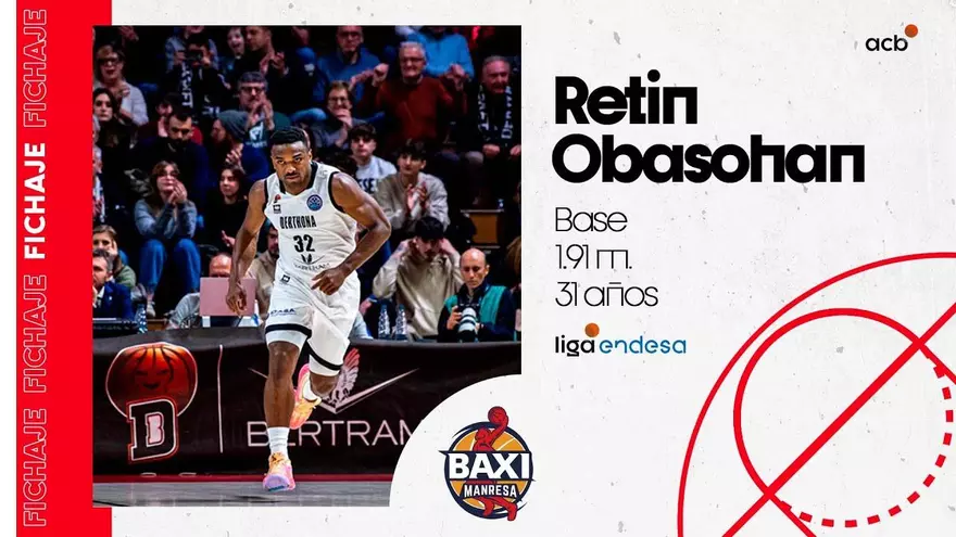 VÍDEO | Així juga Retin Obasohan, el nou base del Baxi Manresa