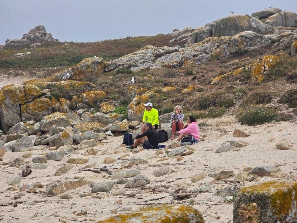 La isla de Sálvora, una de las joyas del Parque Nacional de las Islas Atlánticas de Galicia.