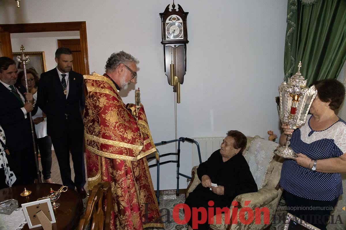 Visita de la Vera Cruz a las pedanías de Caravaca y Moratalla