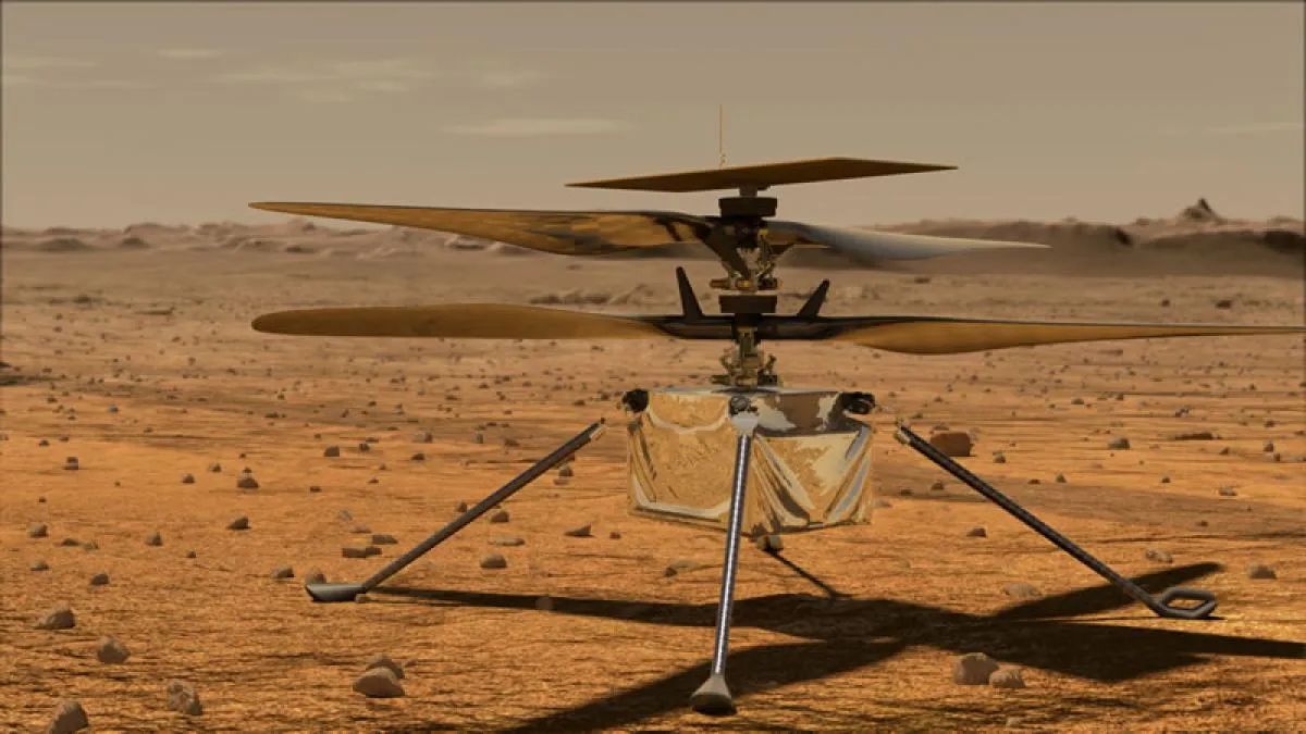 El helicóptero Ingenuity da una lección a la ciencia sobre como es el polvo marciano