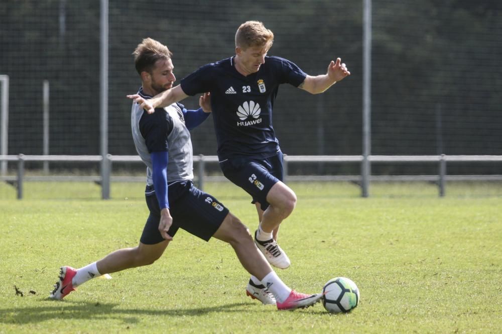 Entrenamiento del Real Oviedo