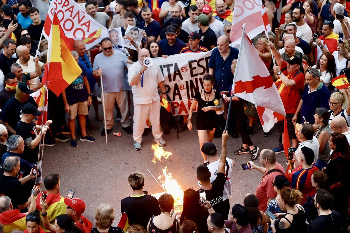 Valencia. VLC. Concentración por Ceuta