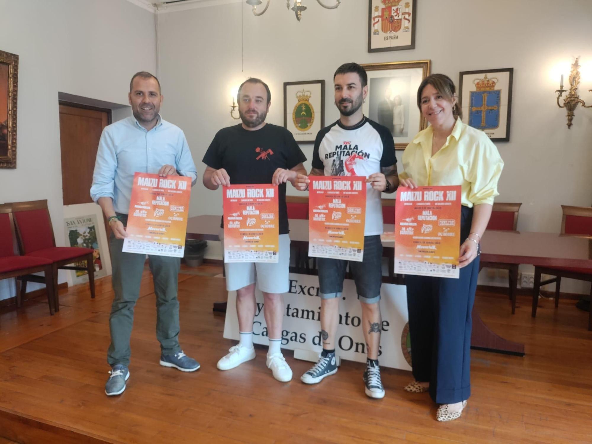 José Manuel González, Borja Fernández, Gerardo García y Mónica Gutiérrez