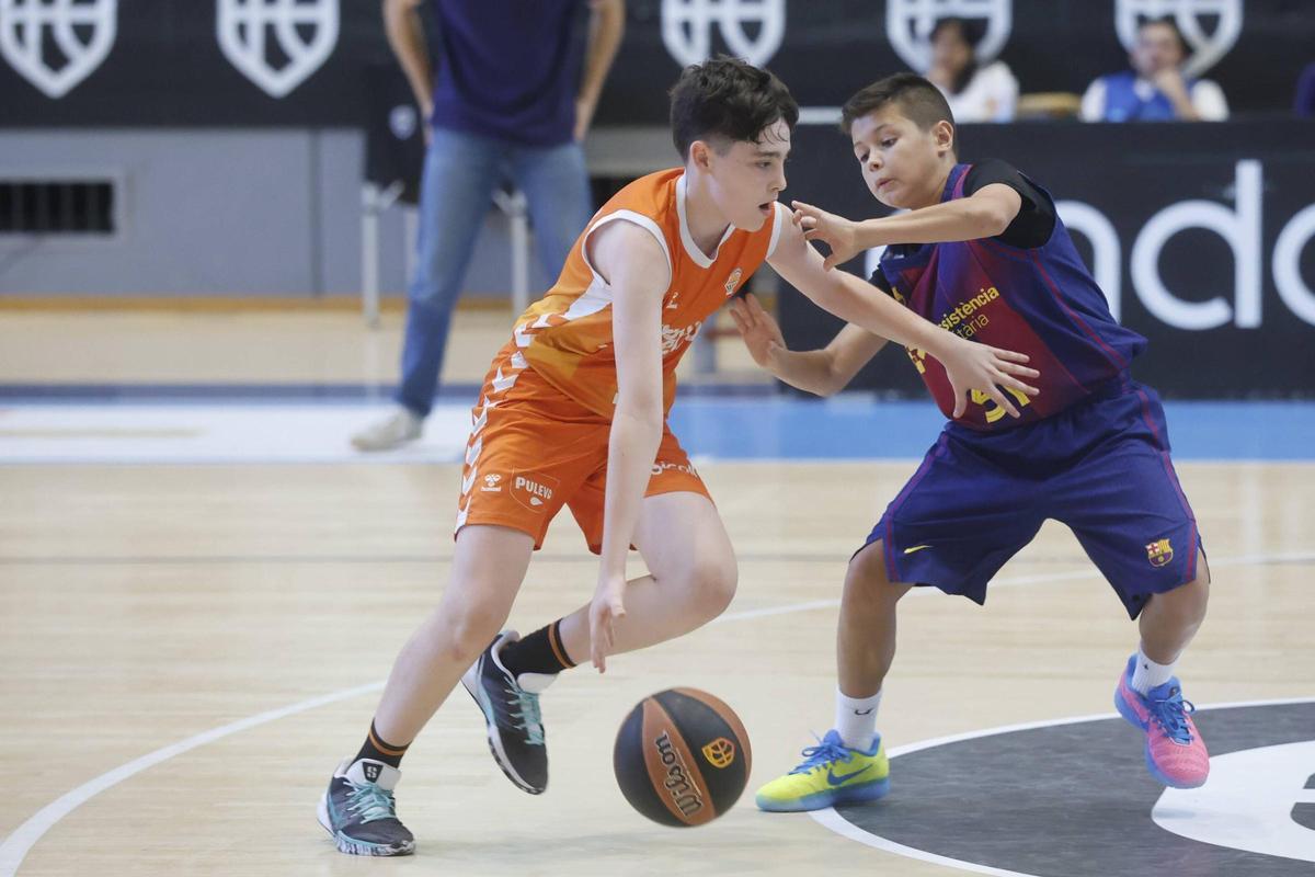 La final del Campeonato de España mini de baloncesto que se disputa en Córdoba, en imágenes