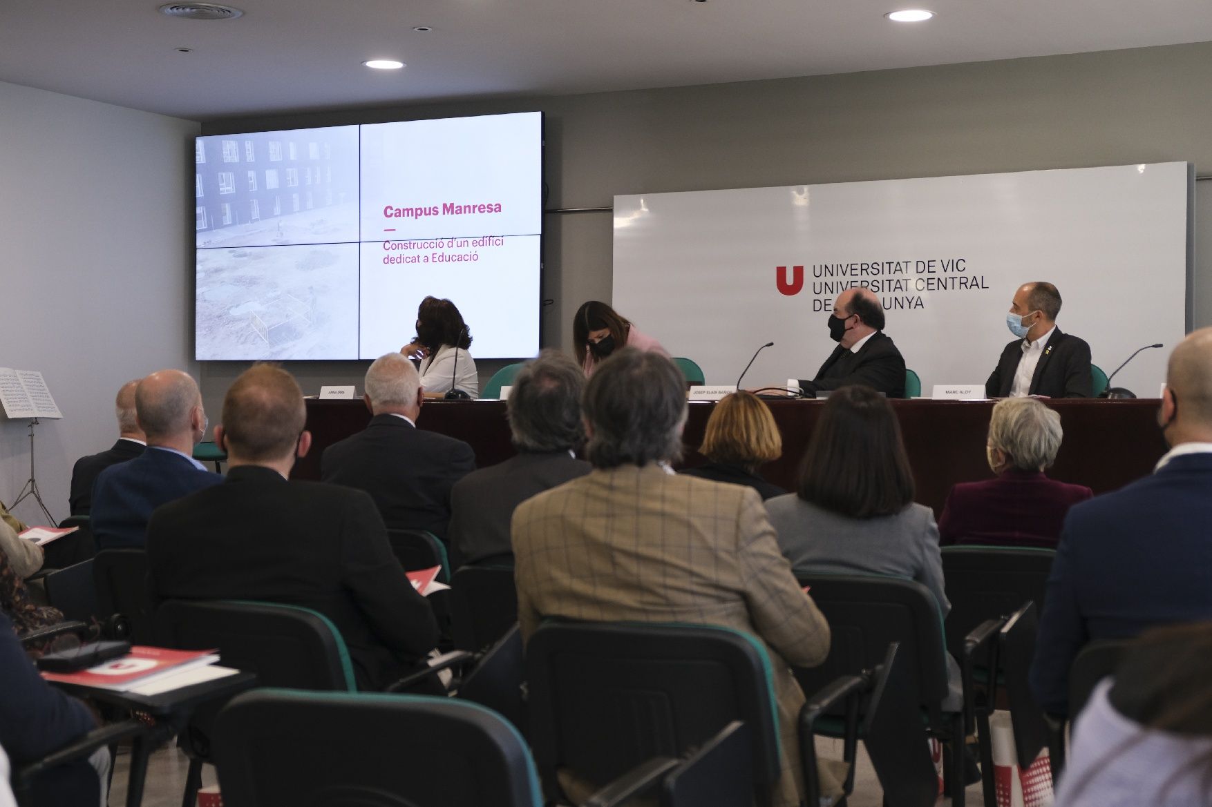 La inauguració del curs acadèmic 2021-22 de la UVic-UCC, en imatges