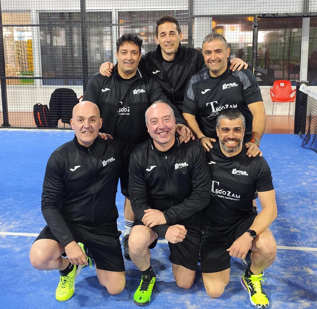 Equipo Tecozam-Morales Activa de la Liga PádelCyl