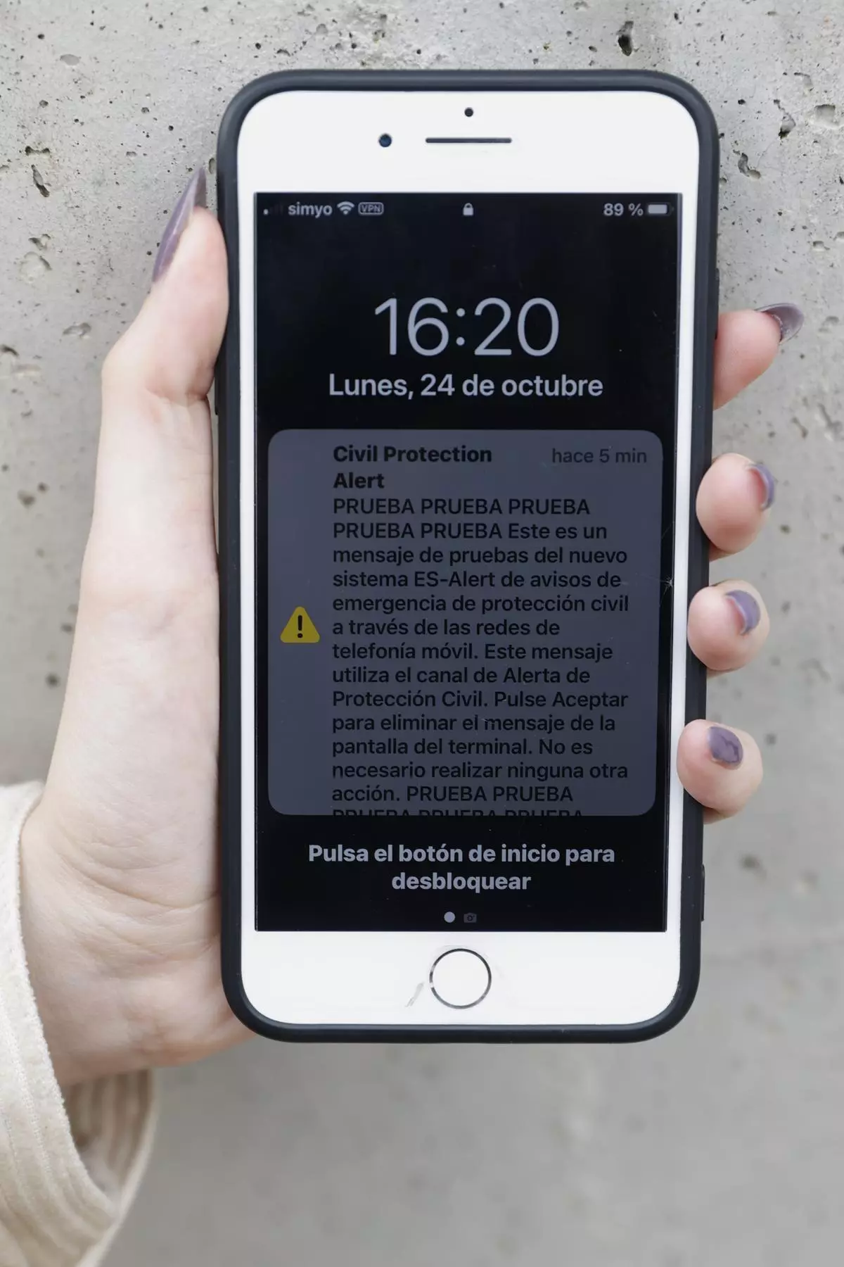 Programan una nueva prueba del sistema de alerta en los móviles para este viernes en Mallorca