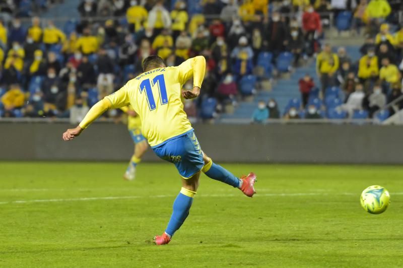 Victoria de la UD Las Palmas ante el Sporting