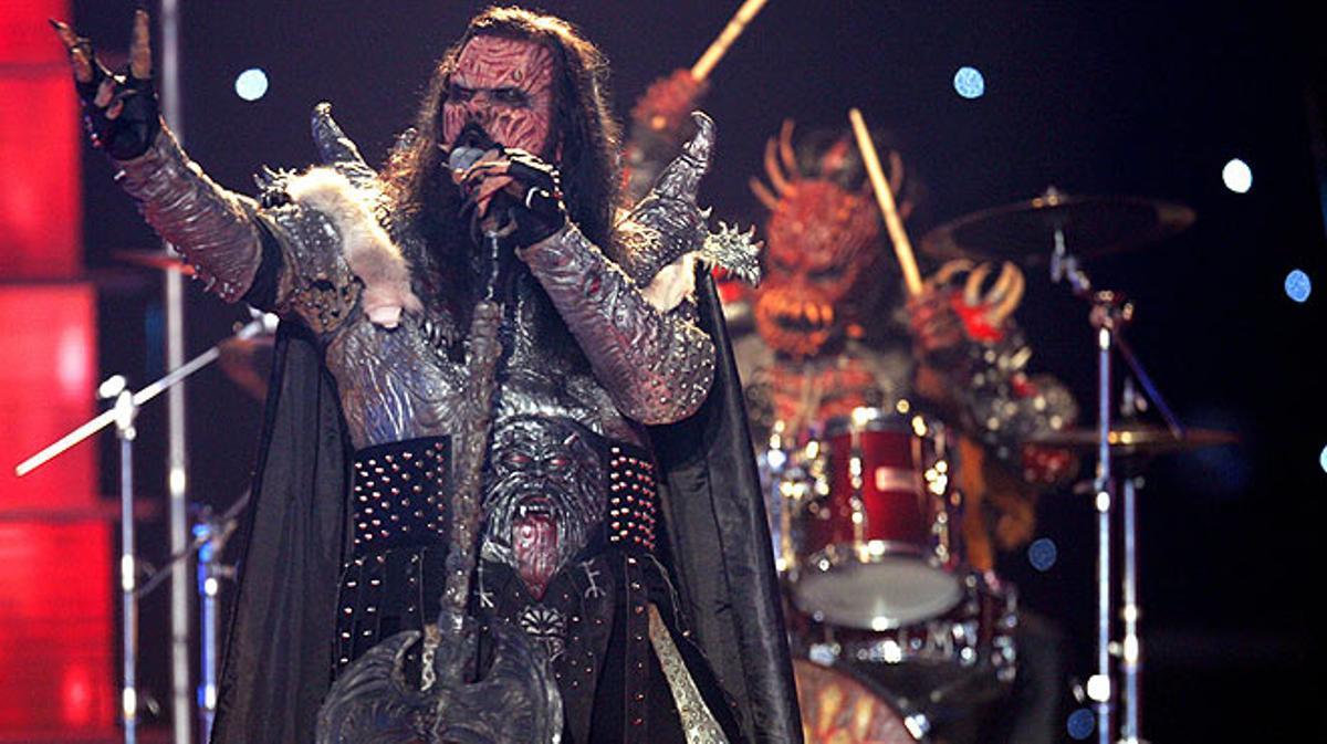 El ’Hard Rock Hallelujah’ de Lordi que dio a Finlandia el triunfo en Eurovisión 2006.