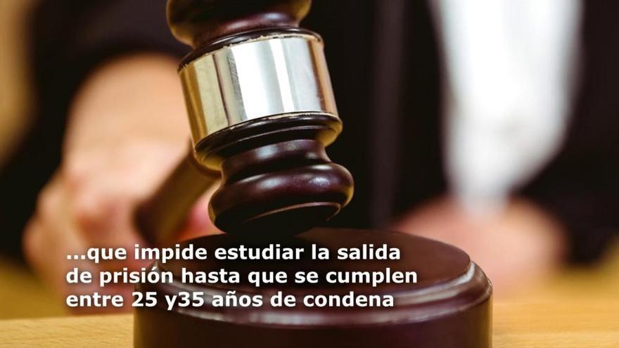 Los delitos penados con prisión permanente revisable