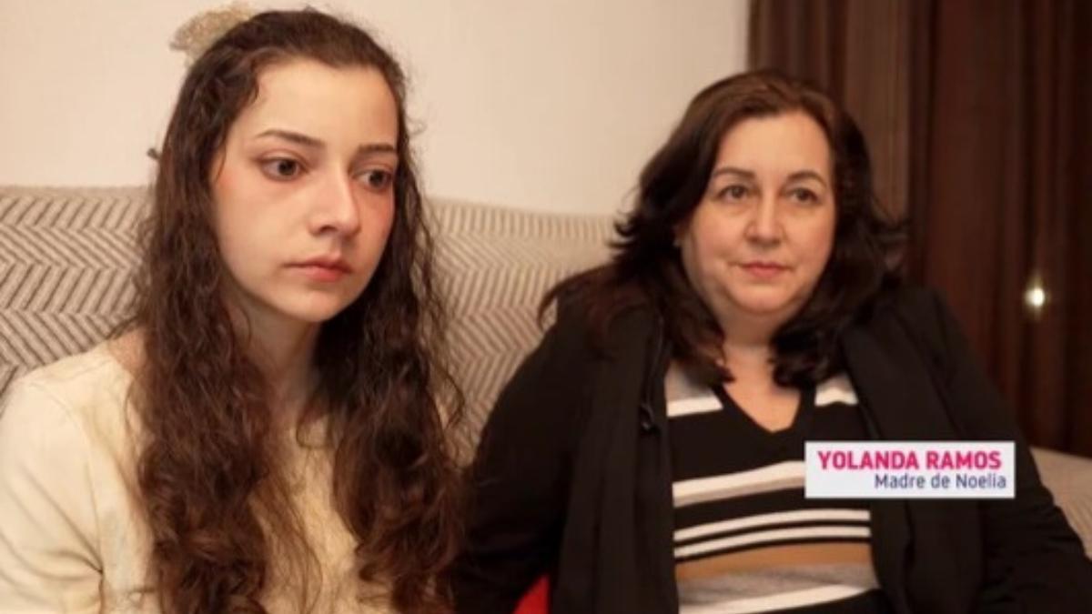 Noelia y su madre Támara en la entrevista de 'Y Ahora Sonsoles'