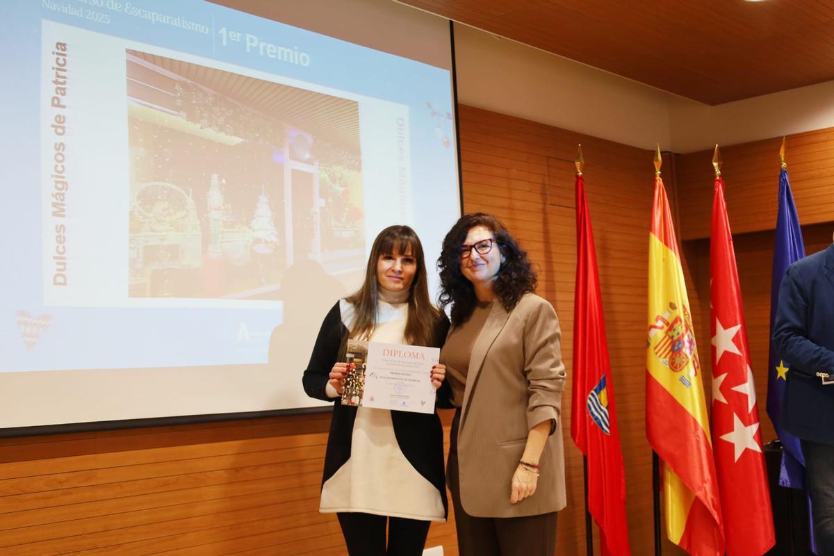 Primer Premio Concurso Escaparatismo Navidad en Alcalá