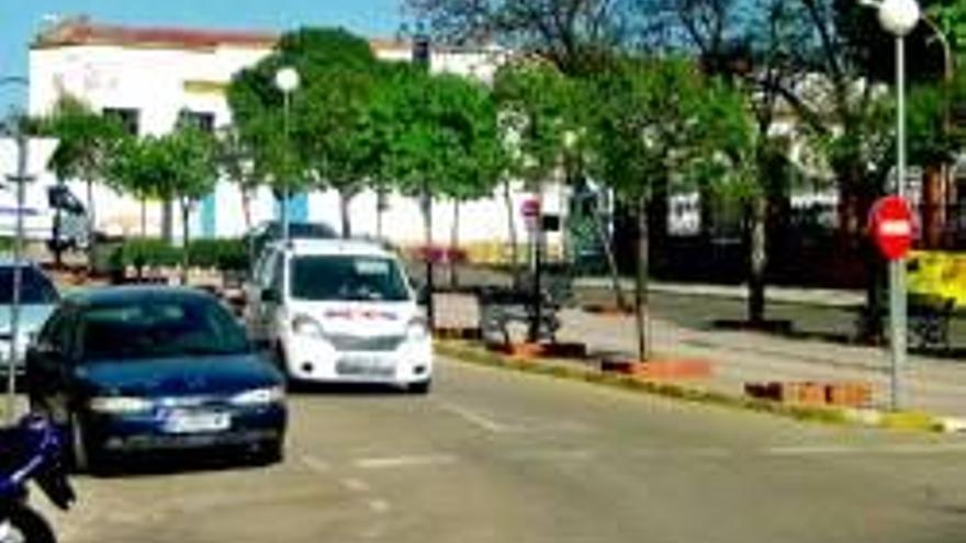 La zona peatonal de la plaza del Vendimiador se ampliará