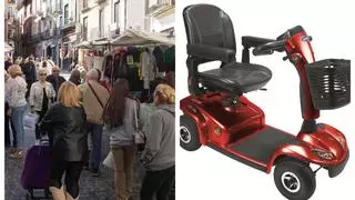 El conductor de un mini scooter eléctrico atropella a dos mujeres en el mercado de Xàtiva