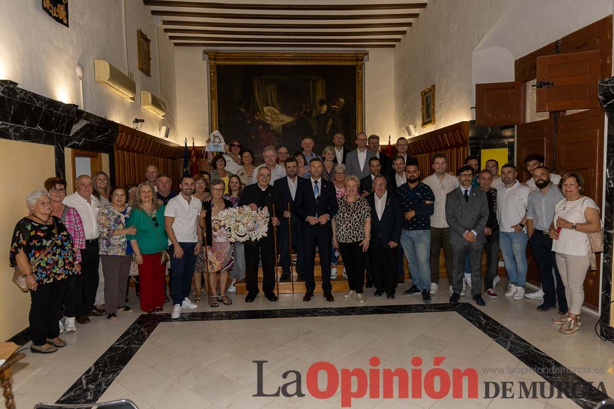 Recepción en Caravaca a la ciudad hermana de Obertshausen