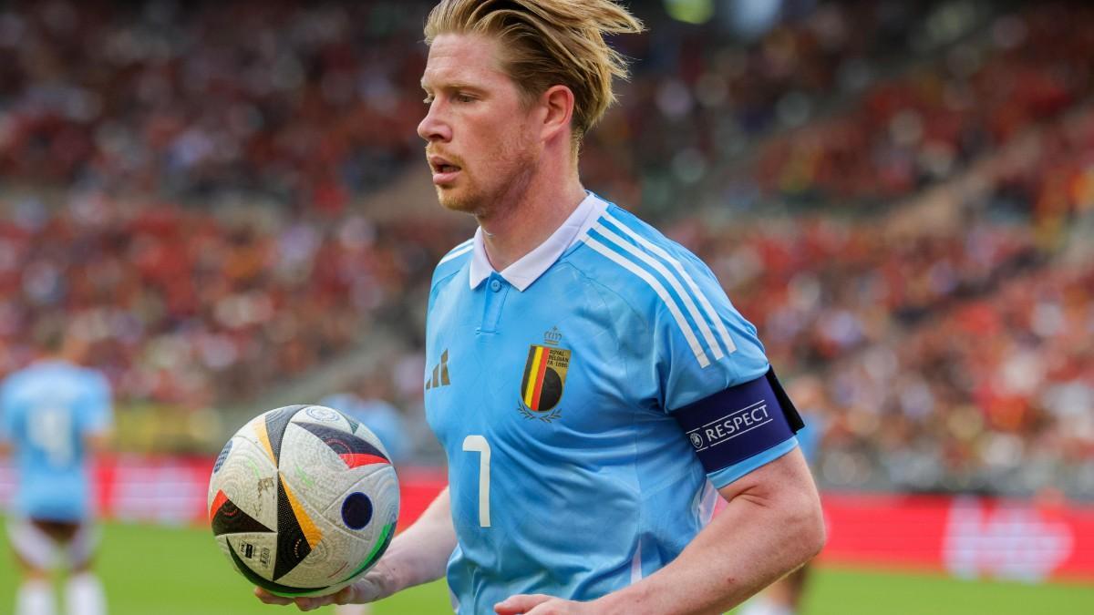 De Bruyne, capitán de Bélgica