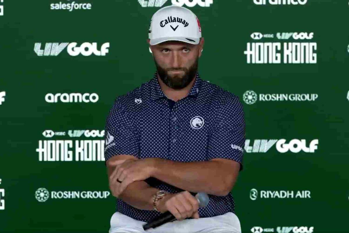 Rahm atendió a los medios en Hong Kong, previo al inicio del torneo este jueves, en Fanling y con los equipos al completo