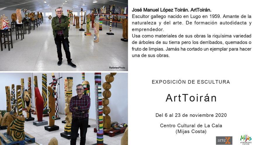 Exposición de escultura ArtToirán