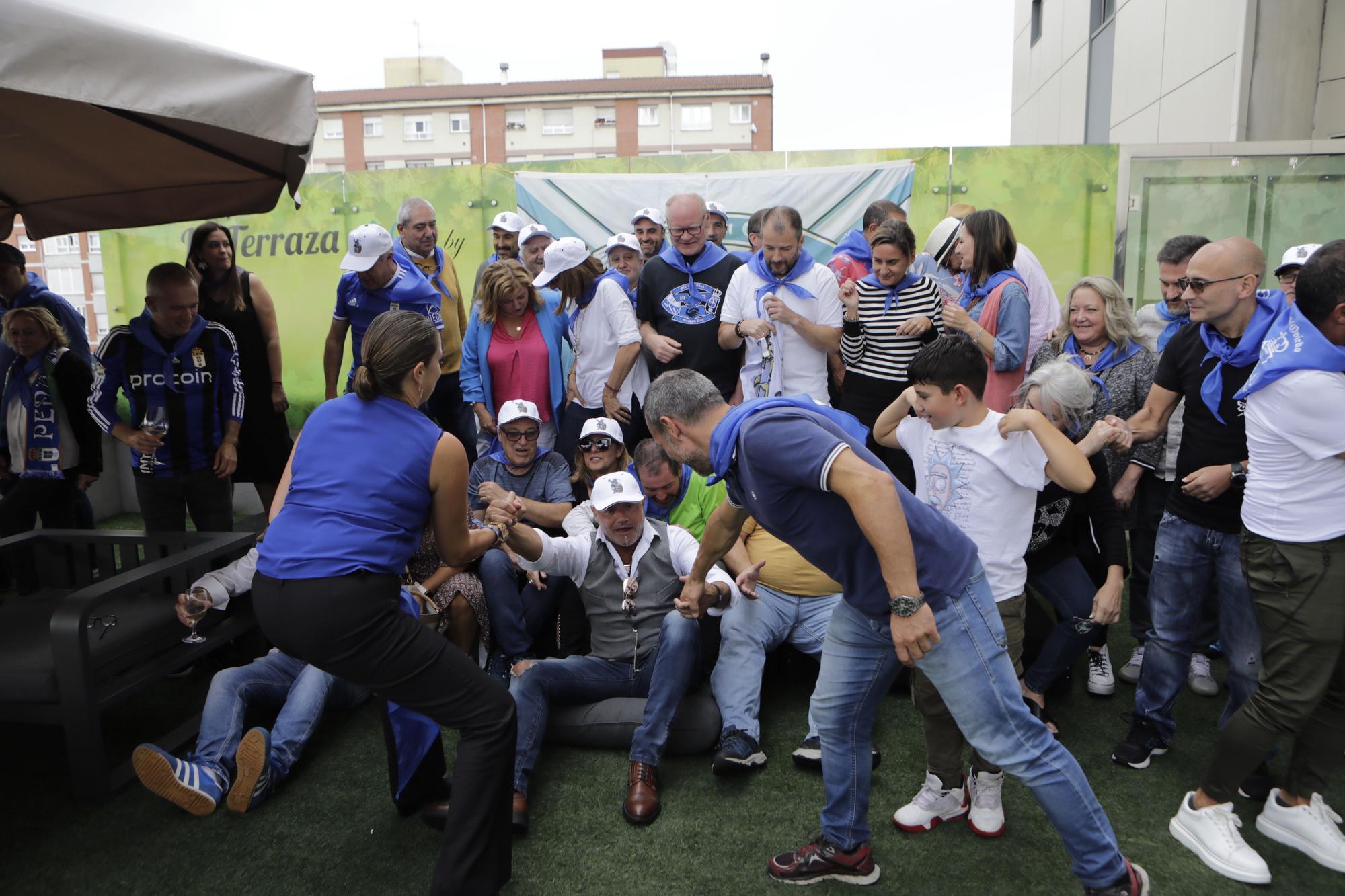 EN IMÁGENES: La peña Bochum del Oviedo celebra su 35º. aniversario