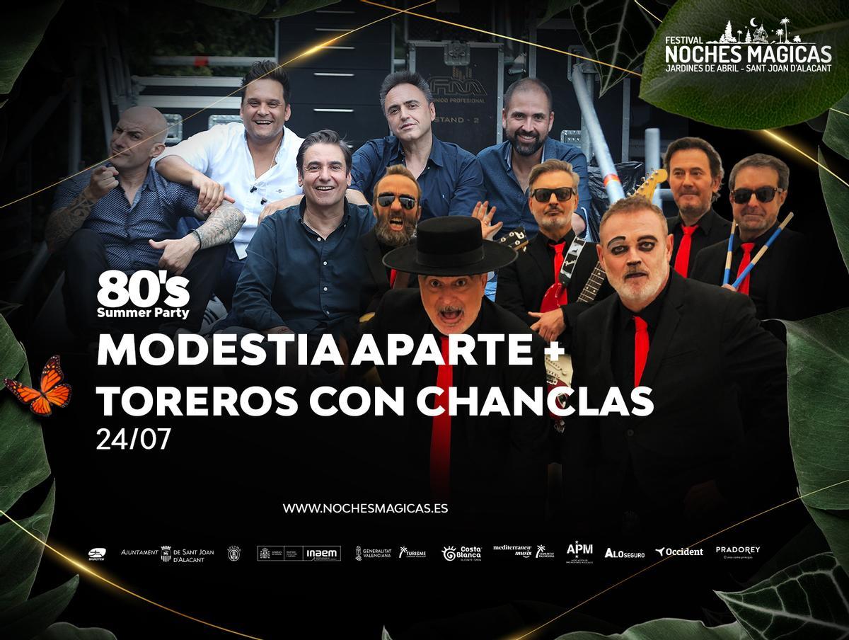 El festival arranca con una de las noches más esperadas del verano: la 80’s Summer party.