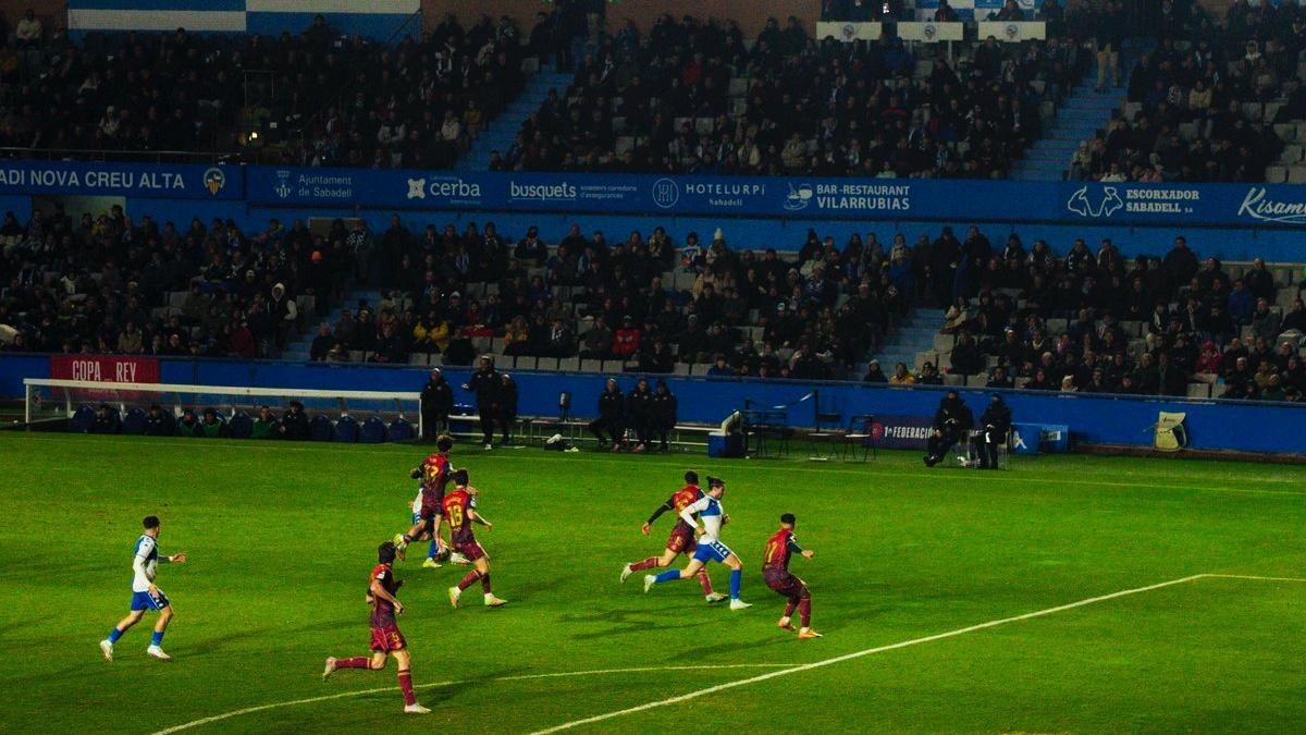 La Nova Creu Alta presentó una gran entrada en Copa