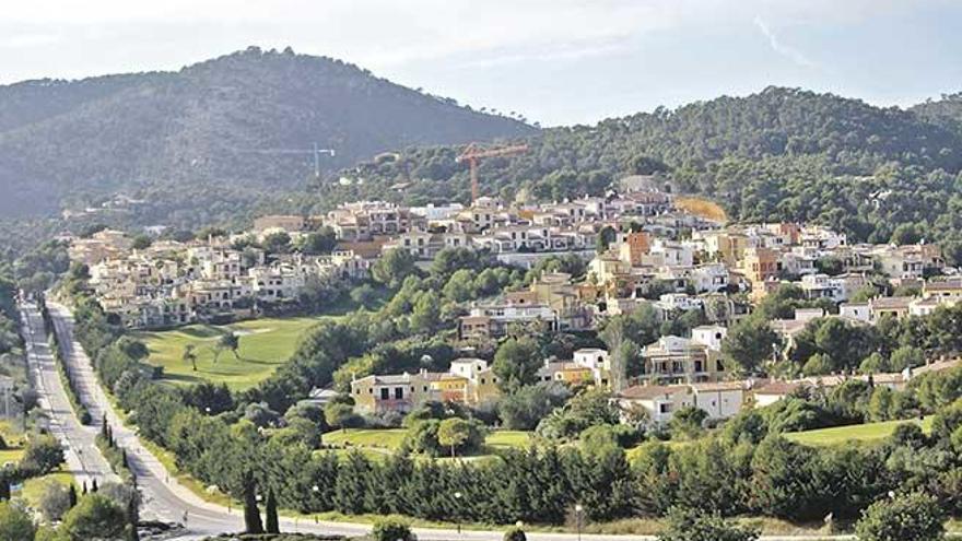 Panorámica de Camp de Mar, que se halla ubicada en la zona de Biniorella.