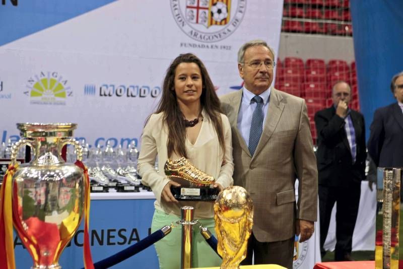 Fotogalería: Entrega de premios en la Gala del Fútbol de Aragón