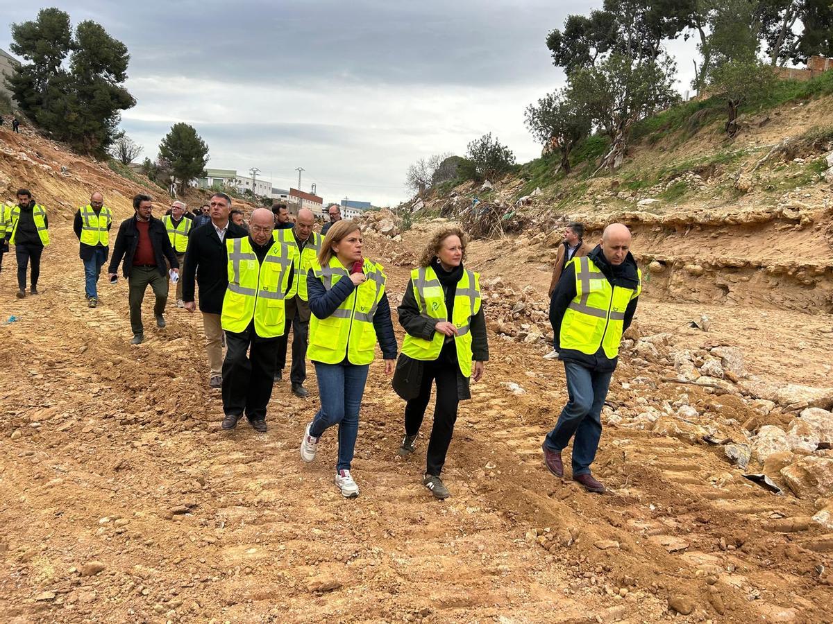 Bernabé, Folgado y Polo, en el barranco de l'Horteta, en Torrent