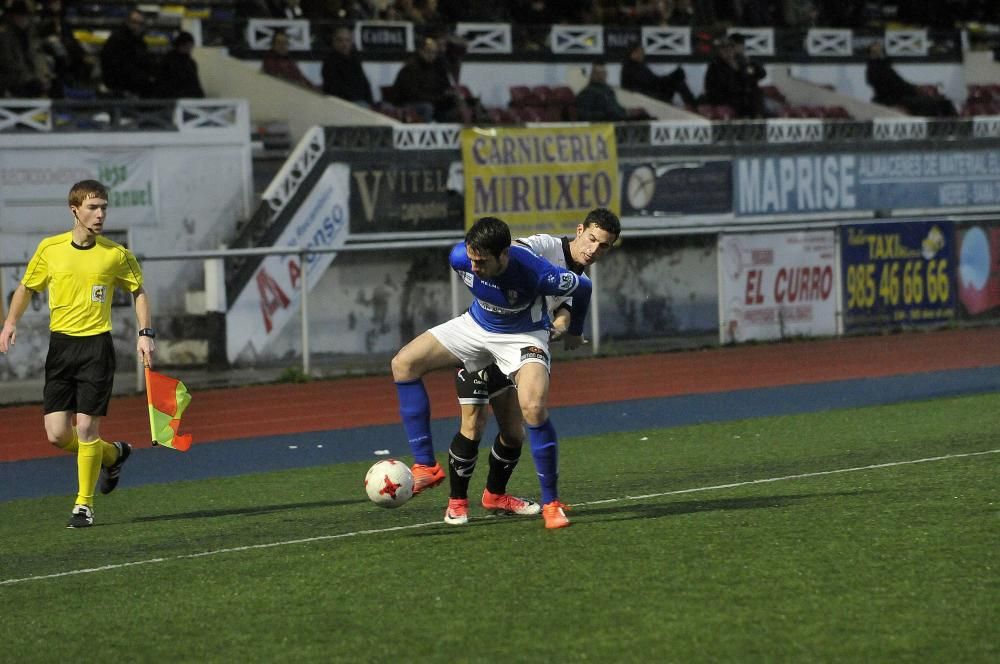 El partido entre el Caudal y el Logroñés, en imágenes