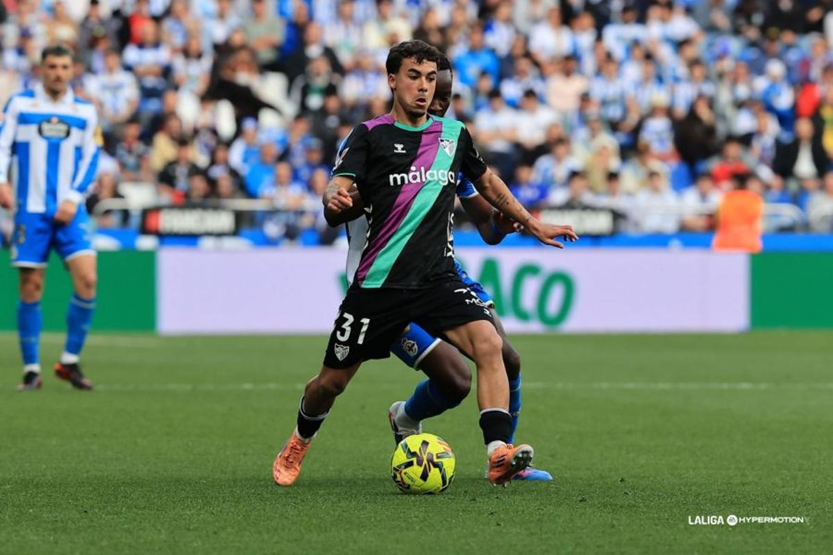 LaLiga Hypermotion | Deportivo de La Coruña - Málaga CF, en imágenes