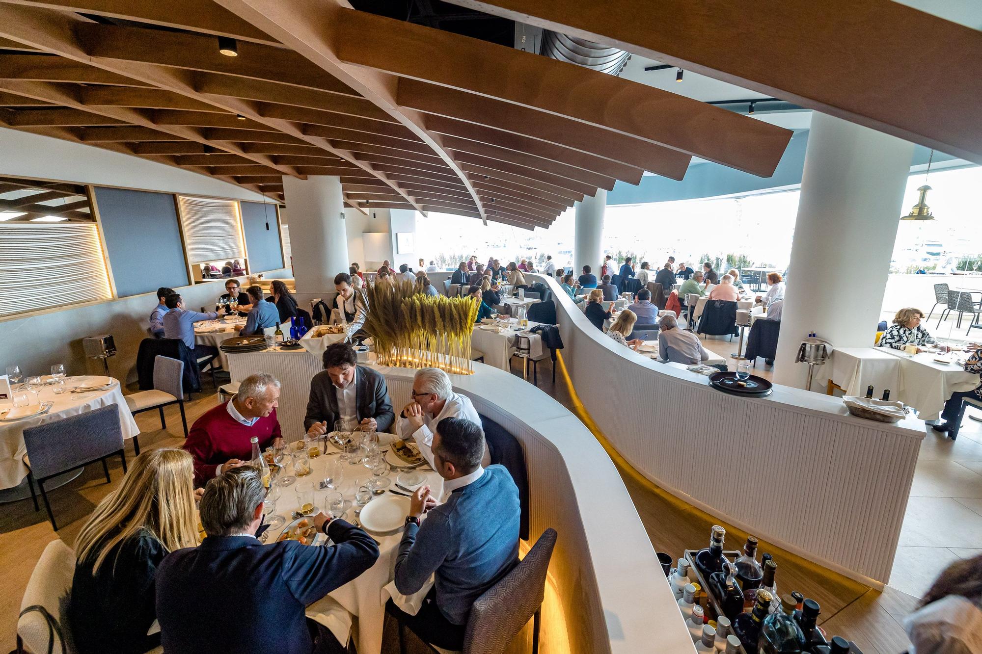 ''Menjars de la Terra'' en el restaurante Dársena de Alicante