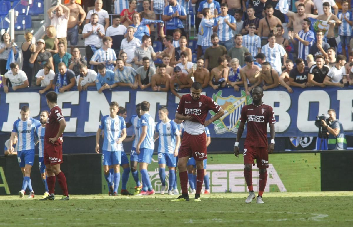 El Málaga-Córdoba C.F. en imágenes