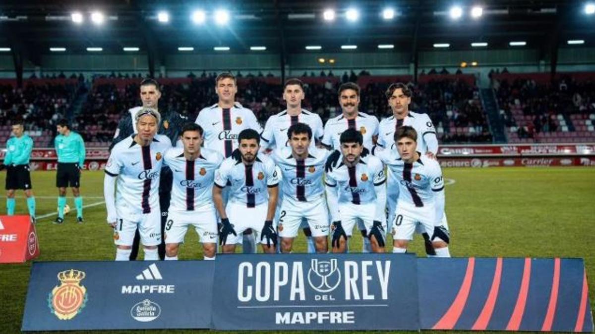 Real Mallorca setzte auf eine B-Elf.