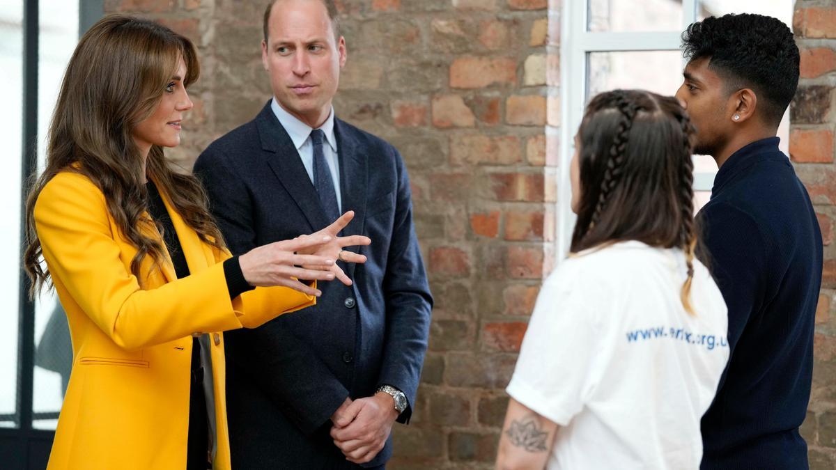 Kate Middleton y el príncipe Guillermo participan en los actos del Día de la Salud Mental
