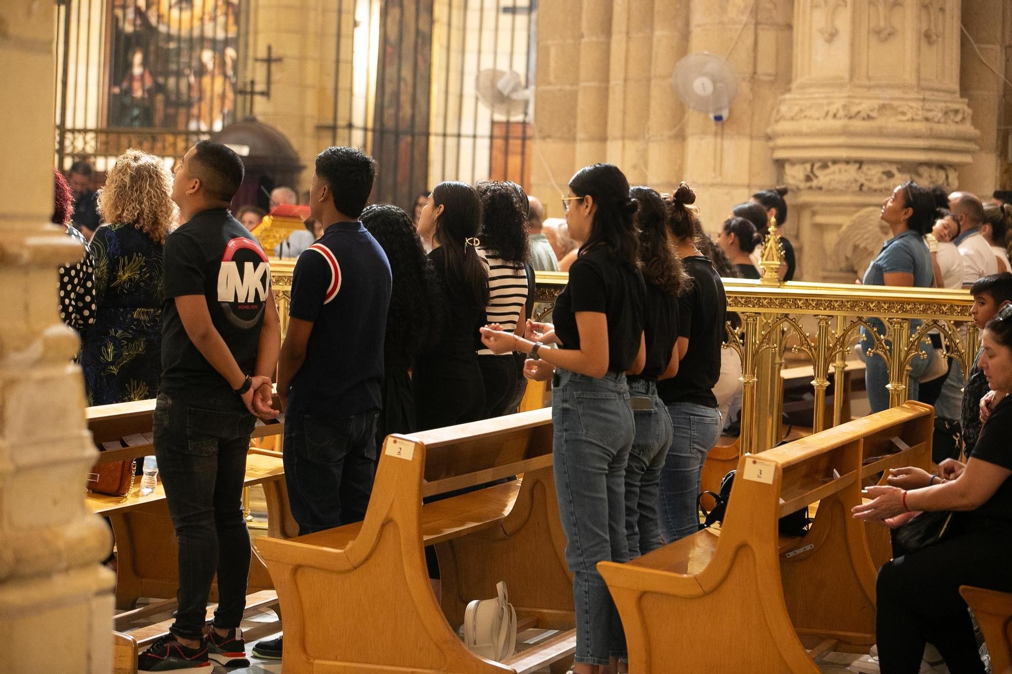 Funeral la Catedral de Murcia por las trece víctimas del incendio en las discotecas Atalayas